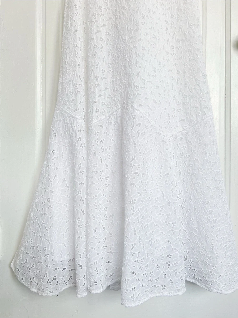 Polo Ralph Lauren • Embroidered Eyelet Cotton Dress white broderie anglaise - Picture 7 of 15